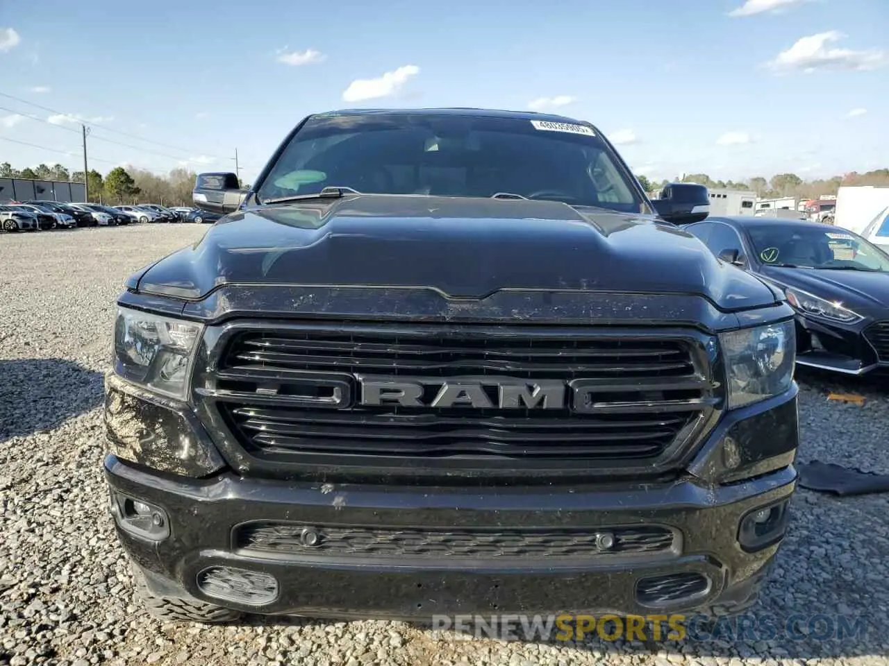 5 Фотография поврежденного автомобиля 1C6SRFFT1KN708855 RAM 1500 2019