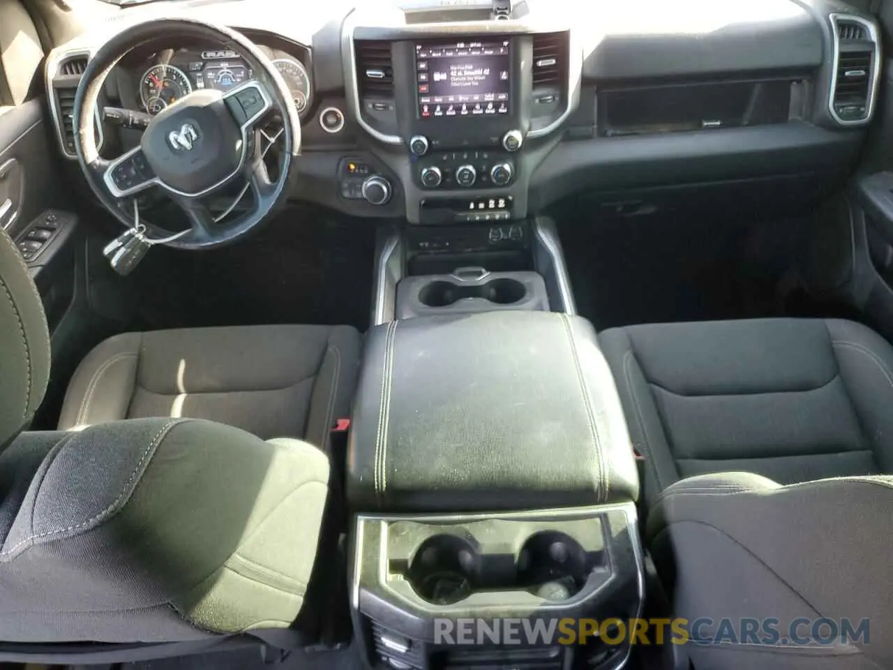 8 Фотография поврежденного автомобиля 1C6SRFFT1KN708855 RAM 1500 2019