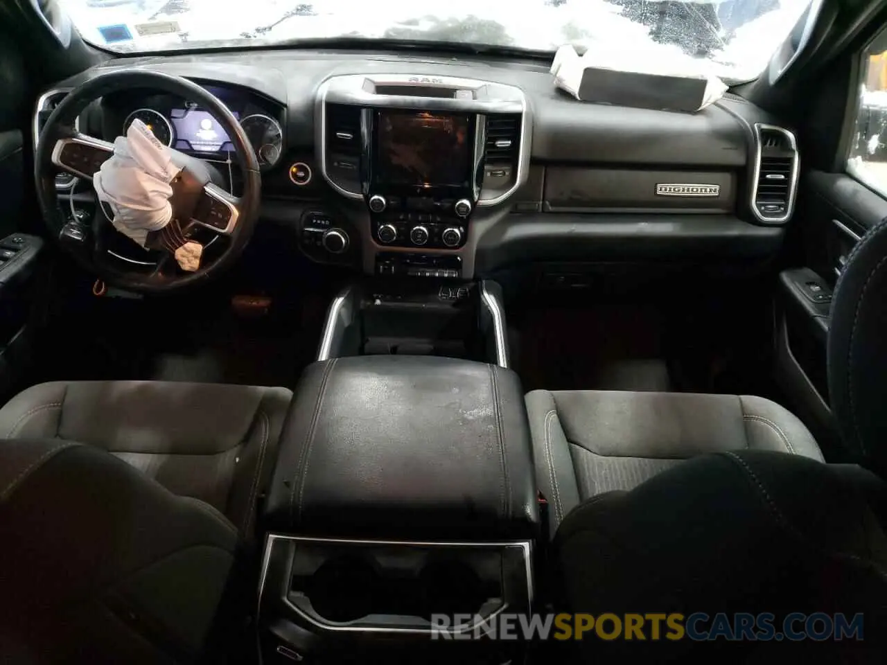 8 Фотография поврежденного автомобиля 1C6SRFFT1KN804307 RAM 1500 2019