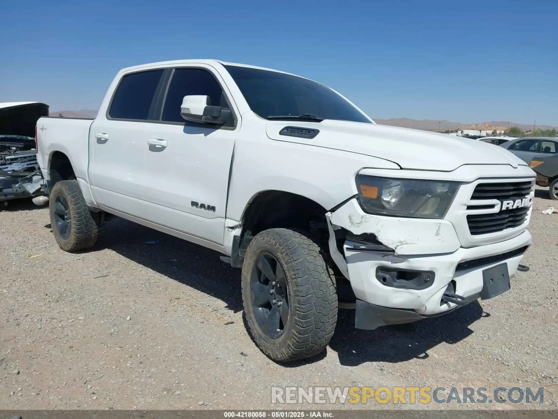 1 Фотография поврежденного автомобиля 1C6SRFFT1KN878567 RAM 1500 2019