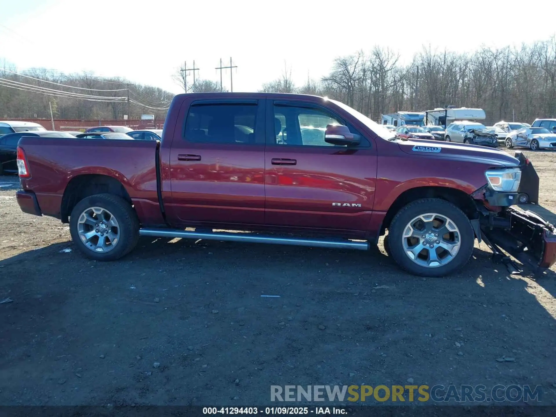 13 Фотография поврежденного автомобиля 1C6SRFFT2KN647936 RAM 1500 2019
