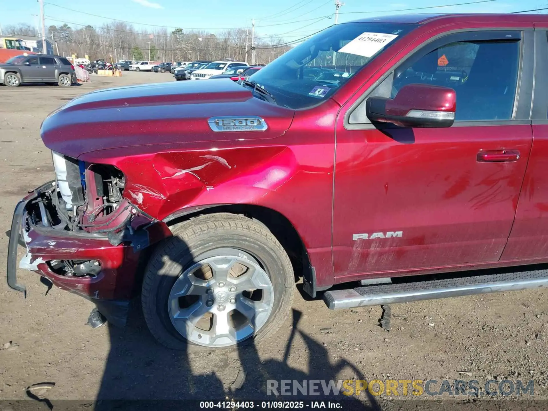 18 Фотография поврежденного автомобиля 1C6SRFFT2KN647936 RAM 1500 2019