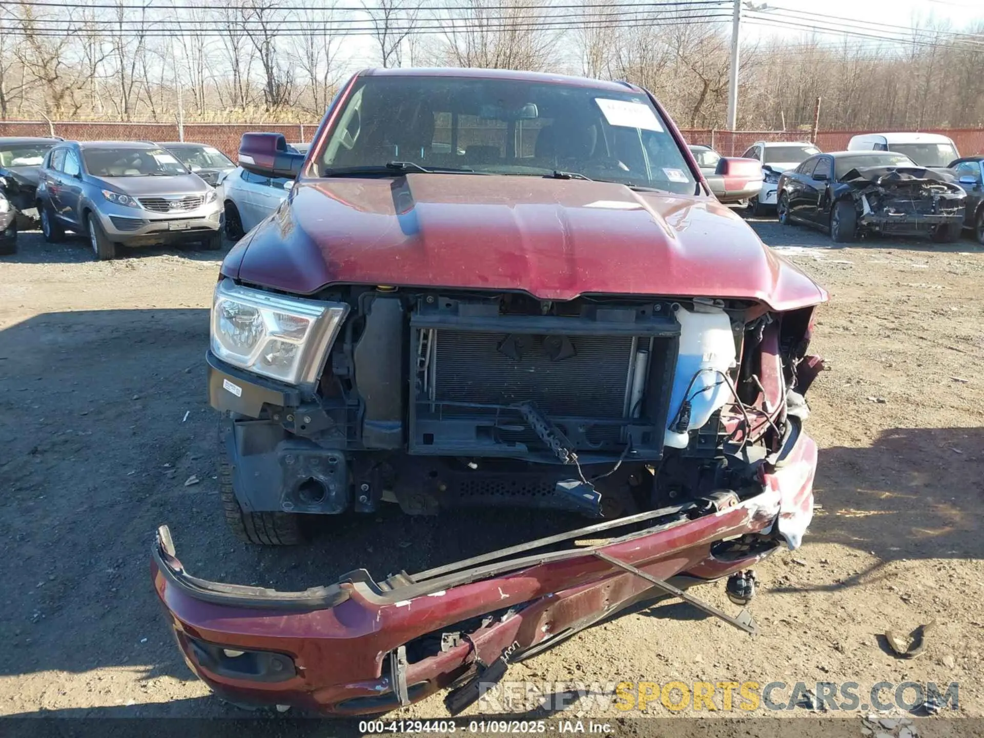 19 Фотография поврежденного автомобиля 1C6SRFFT2KN647936 RAM 1500 2019