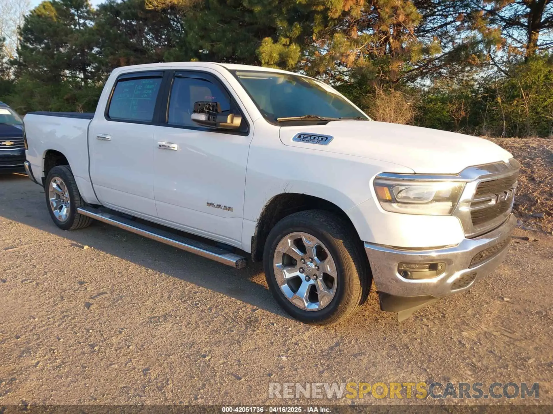 1 Фотография поврежденного автомобиля 1C6SRFFT2KN659701 RAM 1500 2019