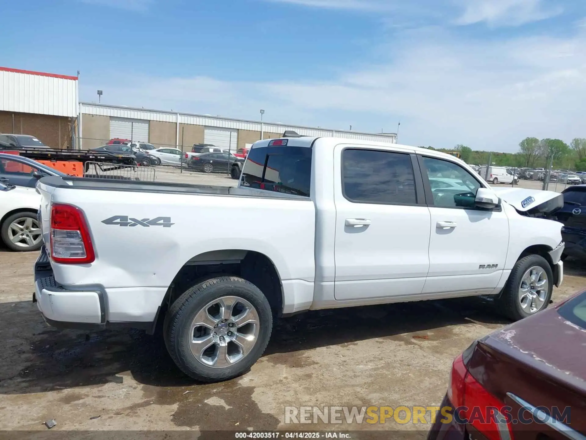 14 Фотография поврежденного автомобиля 1C6SRFFT2KN712008 RAM 1500 2019