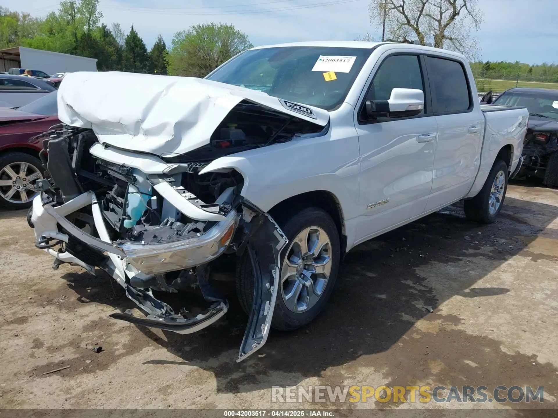 2 Фотография поврежденного автомобиля 1C6SRFFT2KN712008 RAM 1500 2019