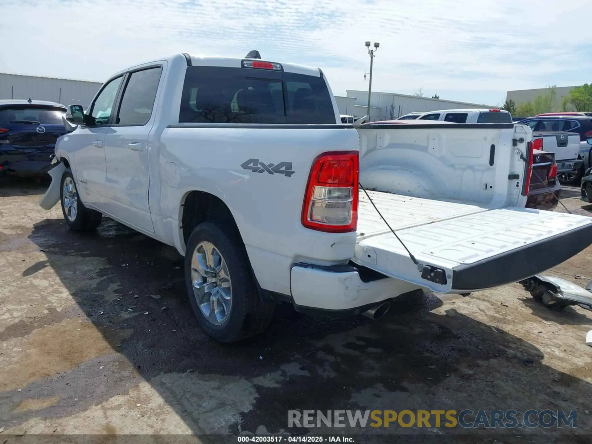 3 Фотография поврежденного автомобиля 1C6SRFFT2KN712008 RAM 1500 2019