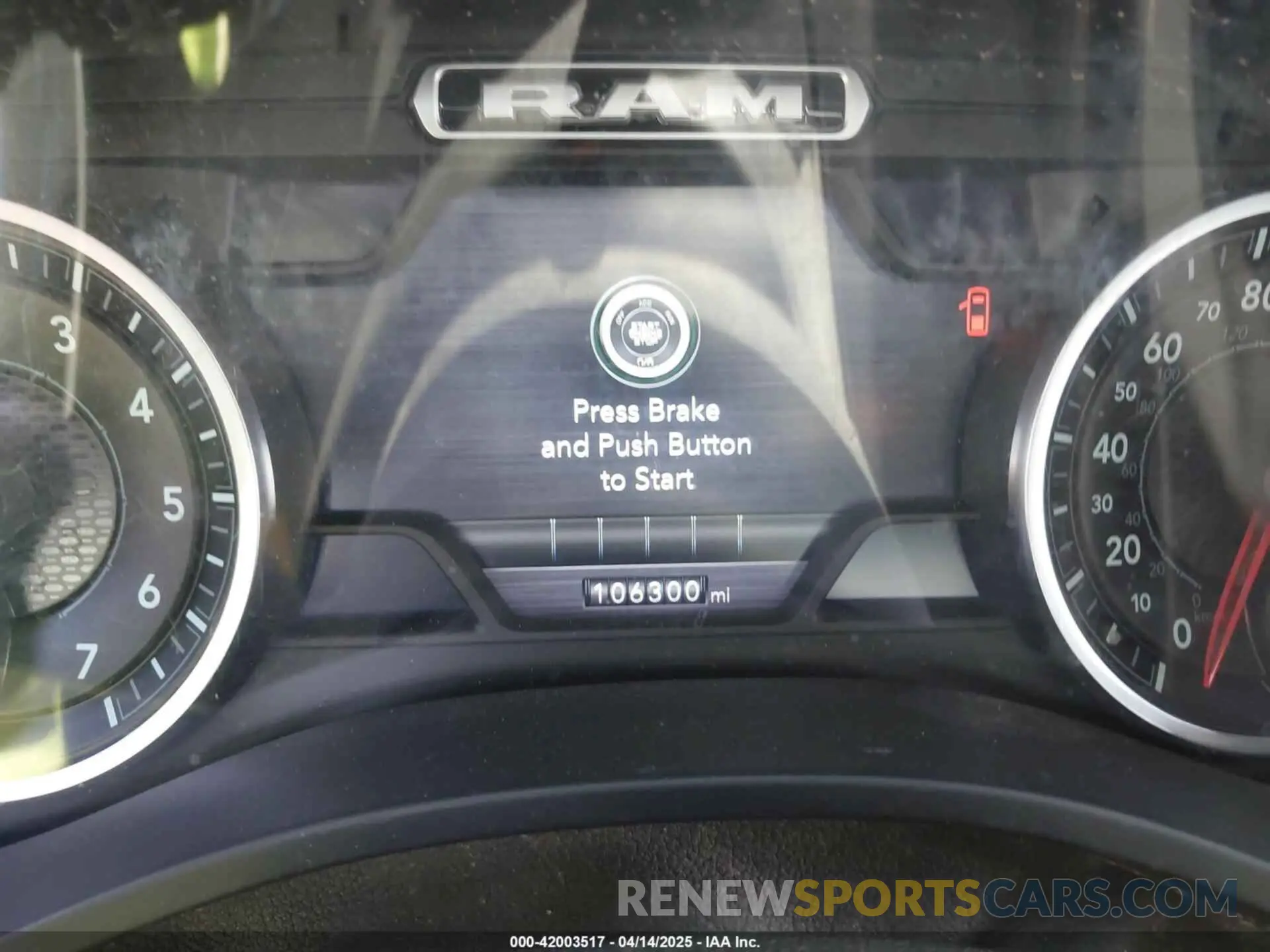 7 Фотография поврежденного автомобиля 1C6SRFFT2KN712008 RAM 1500 2019
