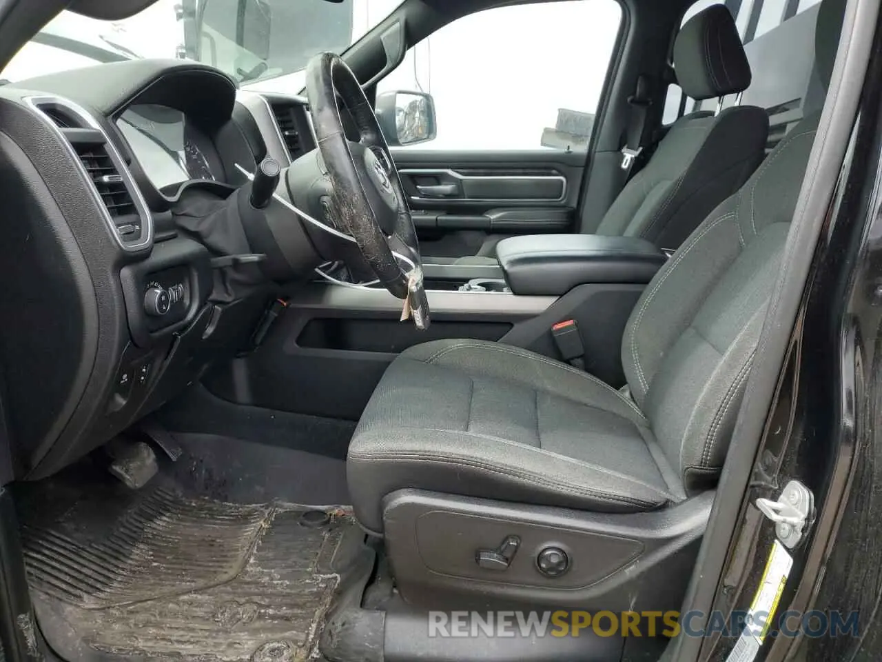 7 Фотография поврежденного автомобиля 1C6SRFFT2KN908059 RAM 1500 2019