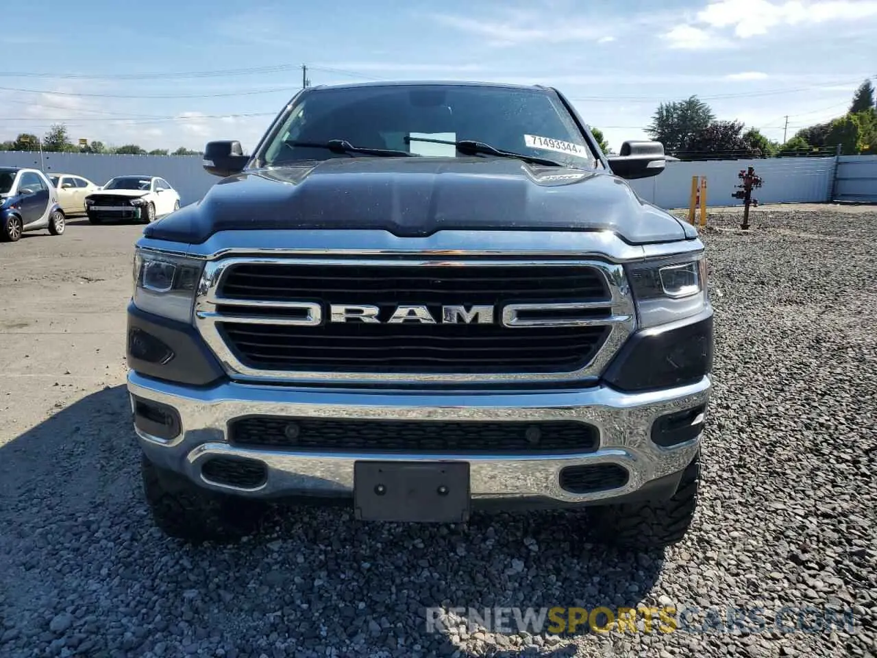 5 Photograph of a damaged car 1C6SRFFT2KN908532 RAM 1500 2019