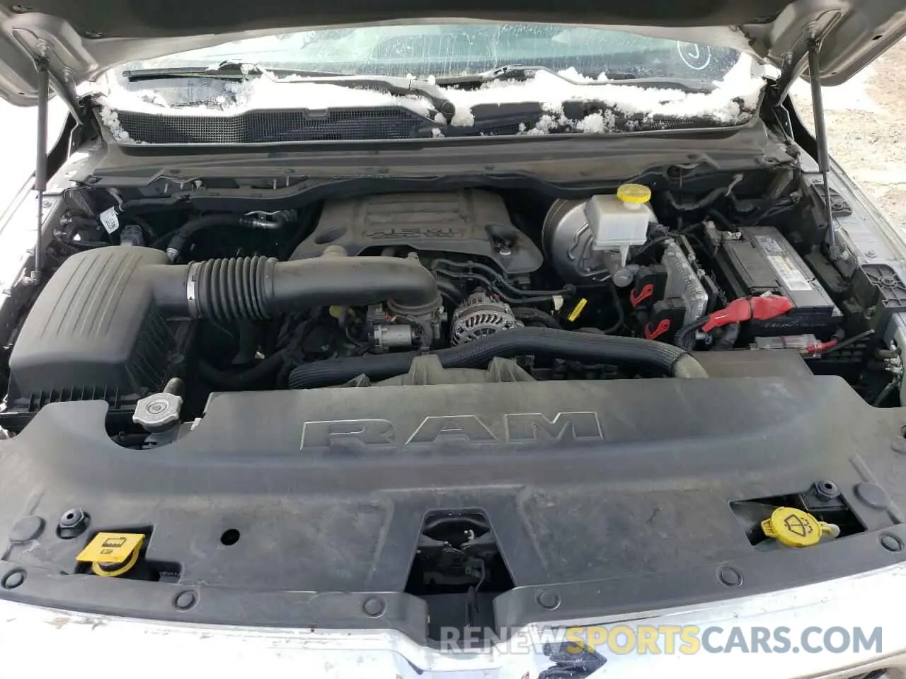 11 Photograph of a damaged car 1C6SRFFT3KN540734 RAM 1500 2019