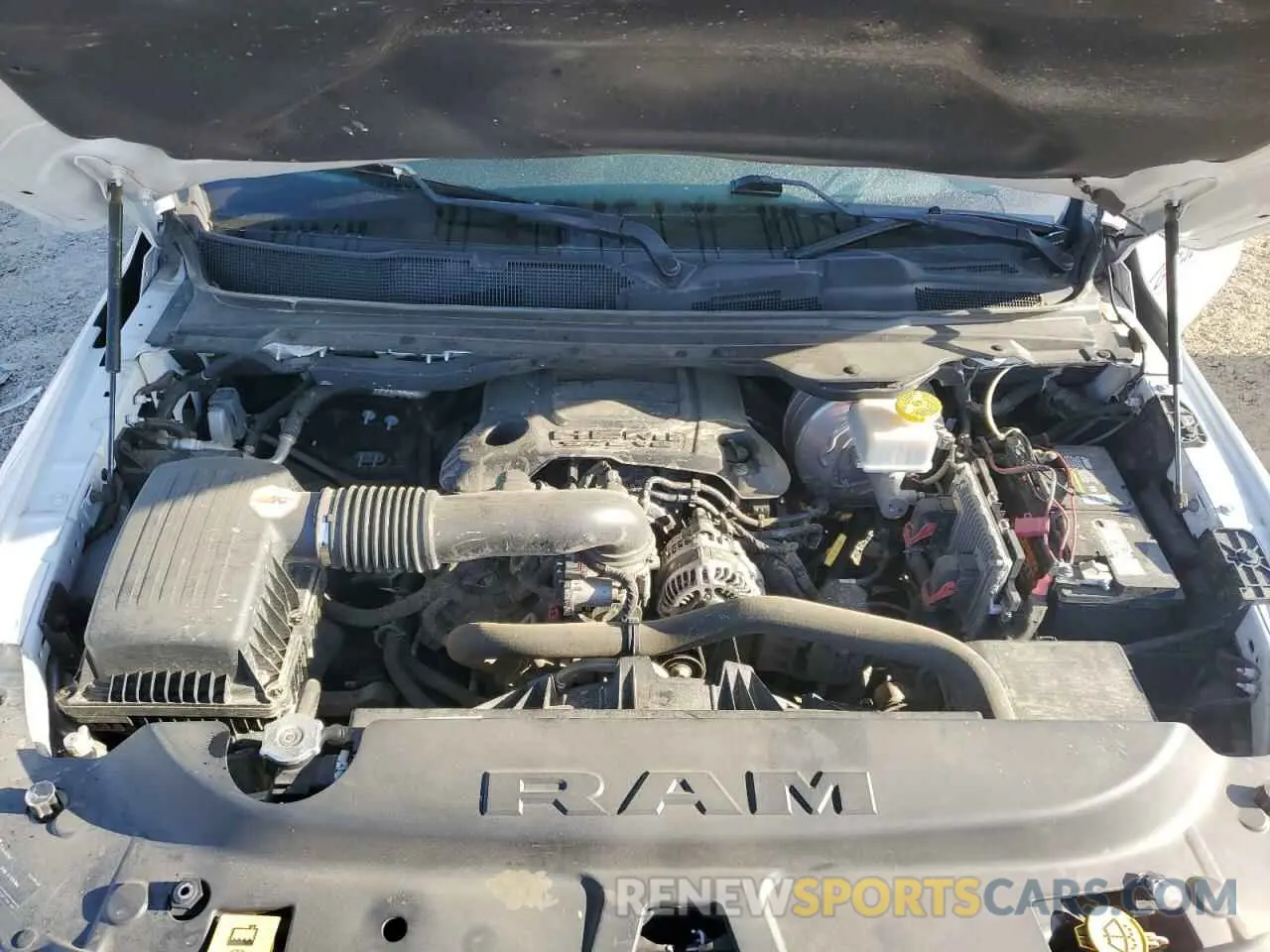 12 Фотография поврежденного автомобиля 1C6SRFFT3KN702992 RAM 1500 2019