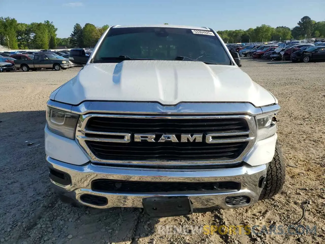 5 Фотография поврежденного автомобиля 1C6SRFFT3KN702992 RAM 1500 2019