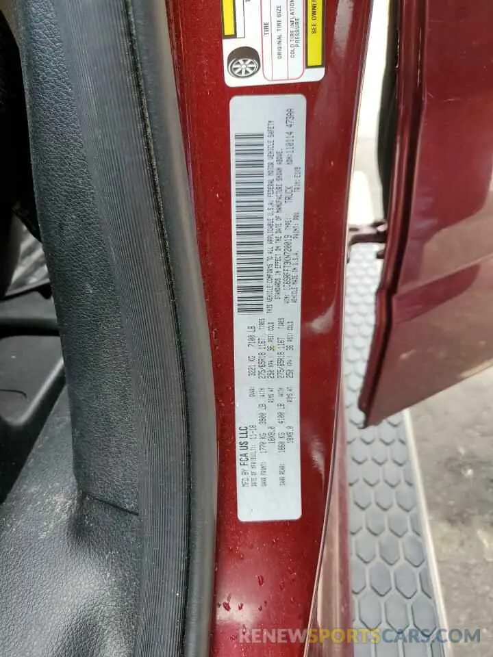 14 Photograph of a damaged car 1C6SRFFT3KN720019 RAM 1500 2019