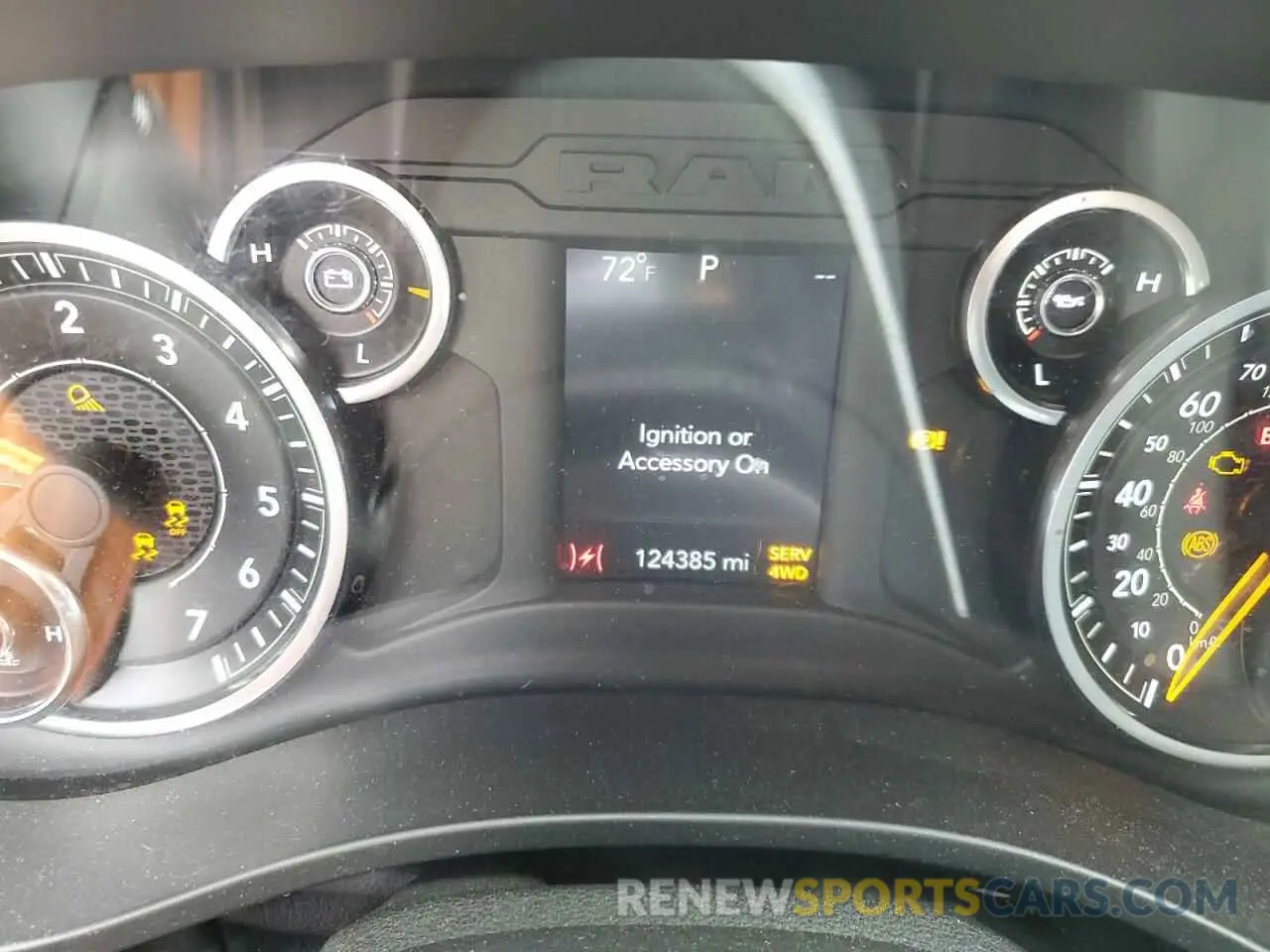 9 Photograph of a damaged car 1C6SRFFT3KN720019 RAM 1500 2019