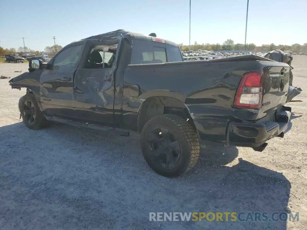 2 Photograph of a damaged car 1C6SRFFT4KN583771 RAM 1500 2019
