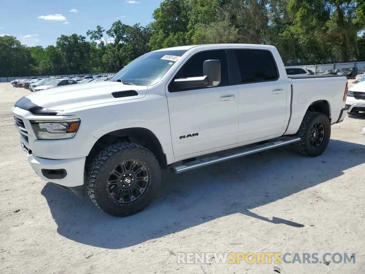 1 Photograph of a damaged car 1C6SRFFT4KN598755 RAM 1500 2019