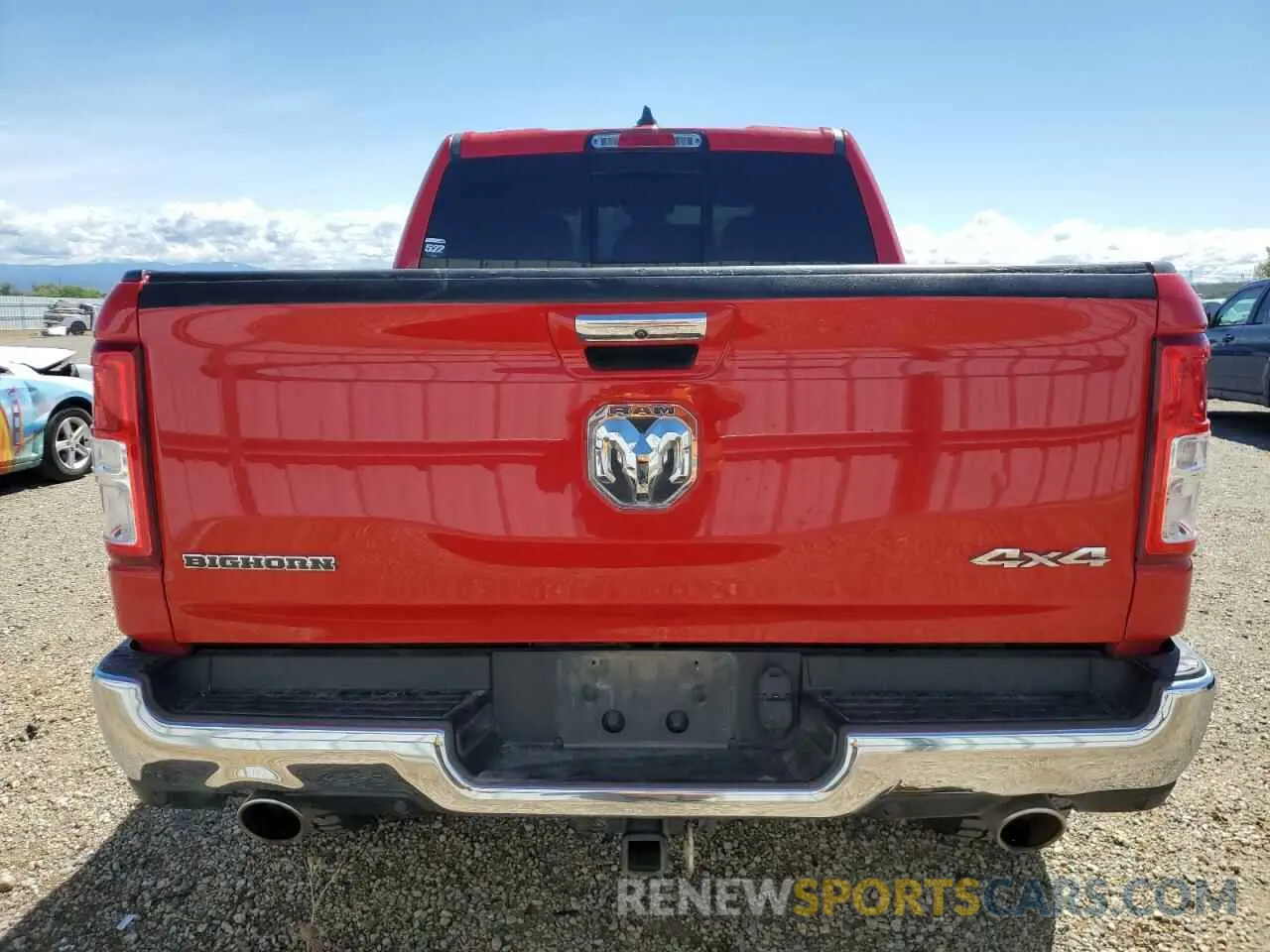 6 Photograph of a damaged car 1C6SRFFT4KN842212 RAM 1500 2019