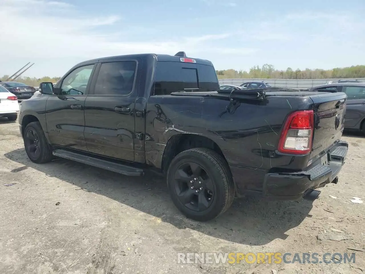 2 Photograph of a damaged car 1C6SRFFT4KN899445 RAM 1500 2019