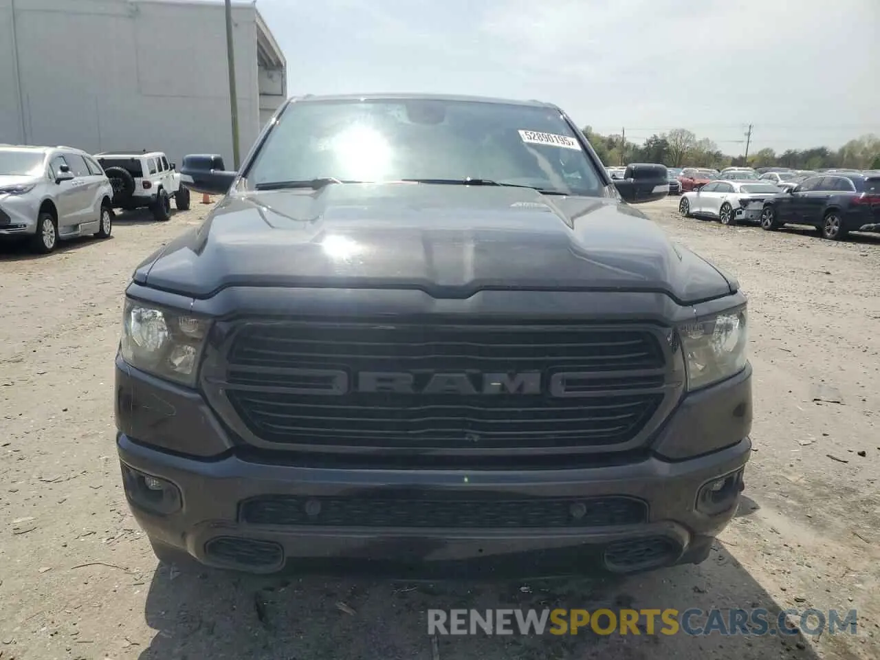 5 Photograph of a damaged car 1C6SRFFT4KN899445 RAM 1500 2019
