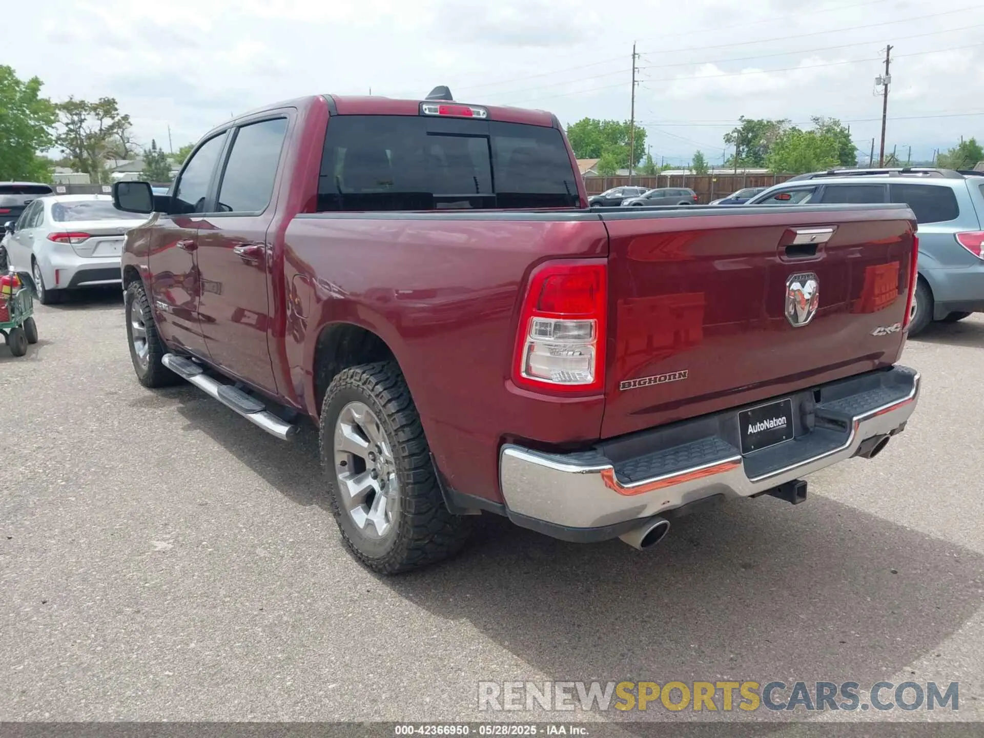 3 Photograph of a damaged car 1C6SRFFT5KN554148 RAM 1500 2019