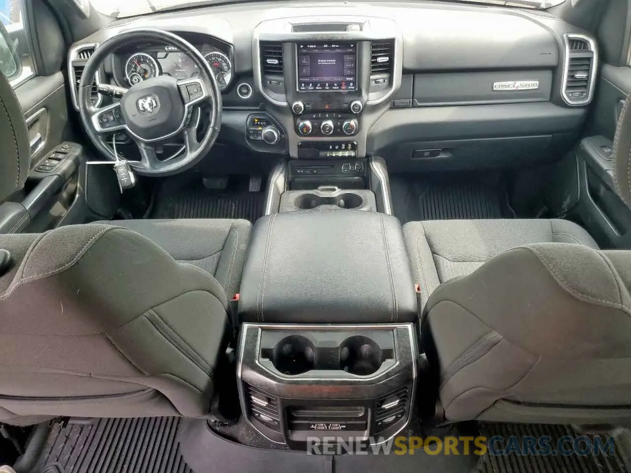 8 Photograph of a damaged car 1C6SRFFT5KN570365 RAM 1500 2019