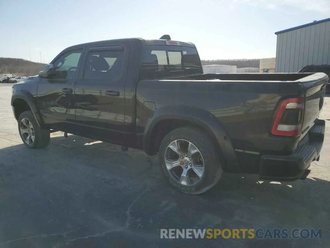2 Photograph of a damaged car 1C6SRFFT5KN621556 RAM 1500 2019