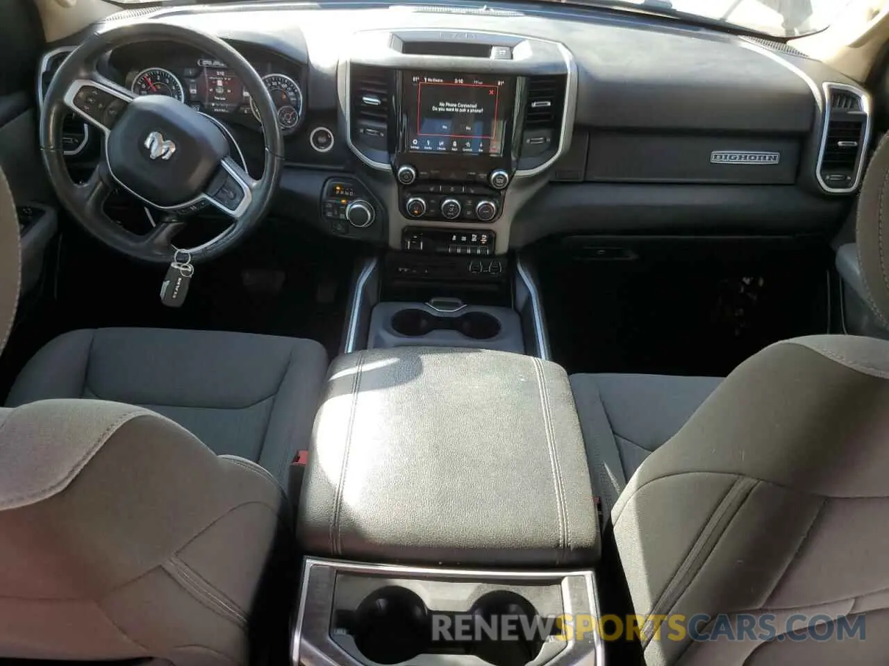 8 Photograph of a damaged car 1C6SRFFT5KN621556 RAM 1500 2019