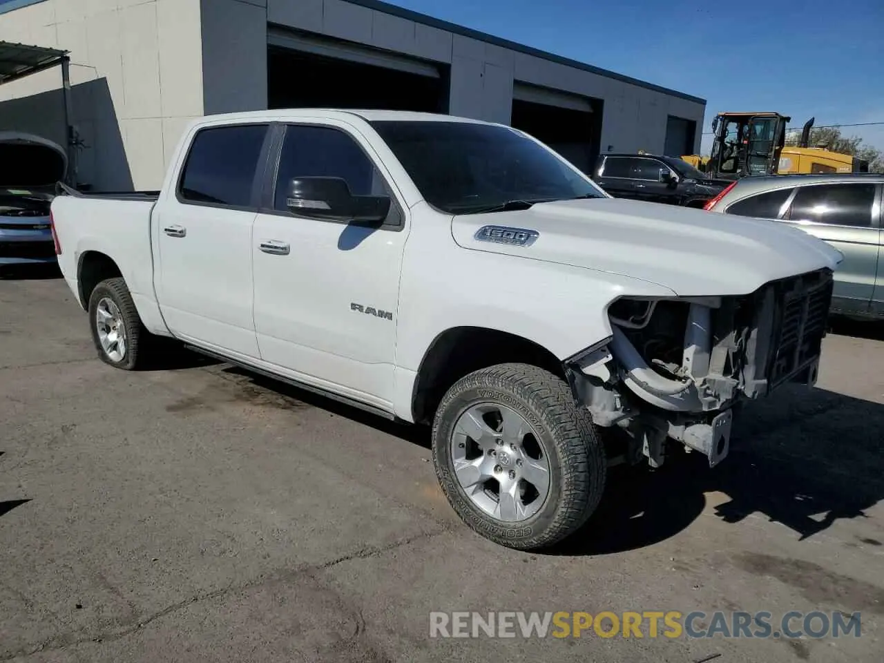 4 Фотография поврежденного автомобиля 1C6SRFFT5KN668991 RAM 1500 2019