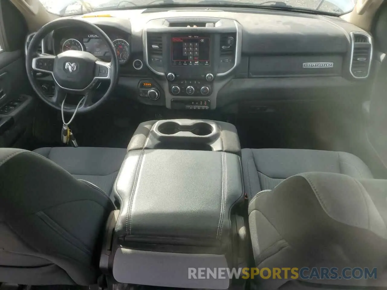 8 Photograph of a damaged car 1C6SRFFT5KN716201 RAM 1500 2019