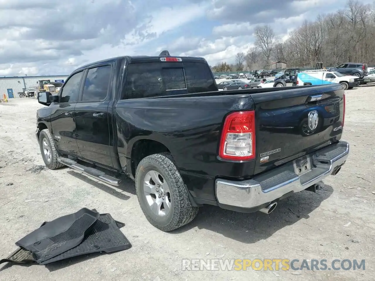 2 Photograph of a damaged car 1C6SRFFT5KN823779 RAM 1500 2019