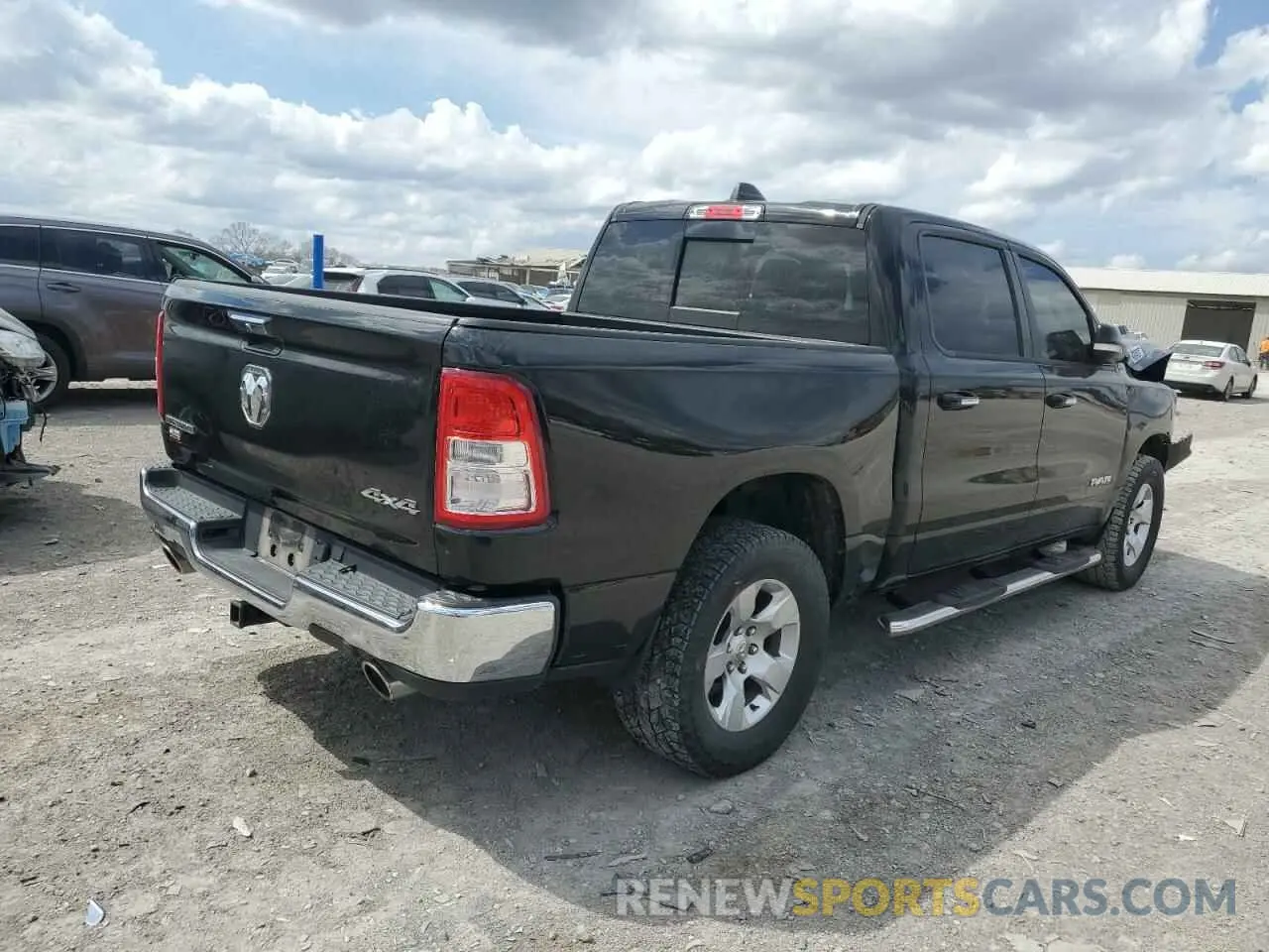 3 Photograph of a damaged car 1C6SRFFT5KN823779 RAM 1500 2019