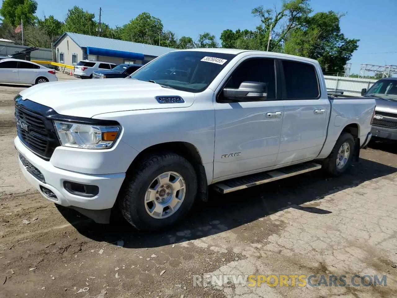1 Фотография поврежденного автомобиля 1C6SRFFT5KN910792 RAM 1500 2019