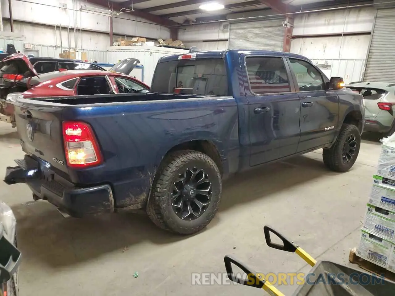 3 Photograph of a damaged car 1C6SRFFT6KN622358 RAM 1500 2019