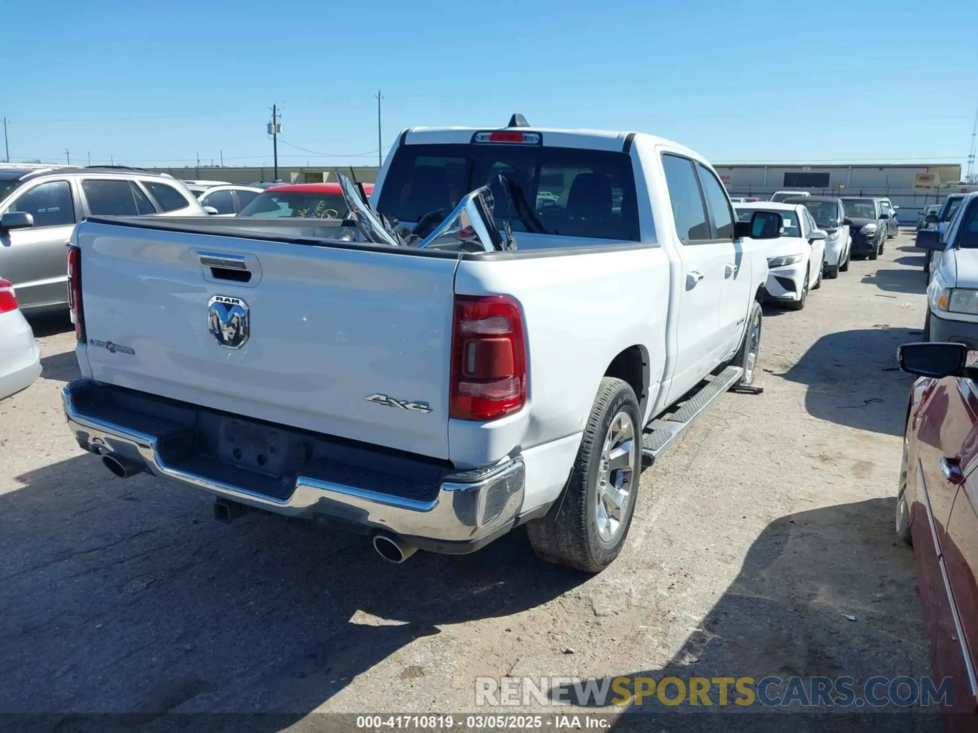 4 Фотография поврежденного автомобиля 1C6SRFFT6KN627320 RAM 1500 2019