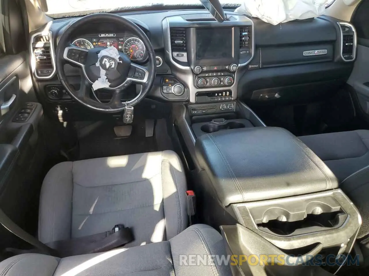 8 Фотография поврежденного автомобиля 1C6SRFFT6KN856774 RAM 1500 2019