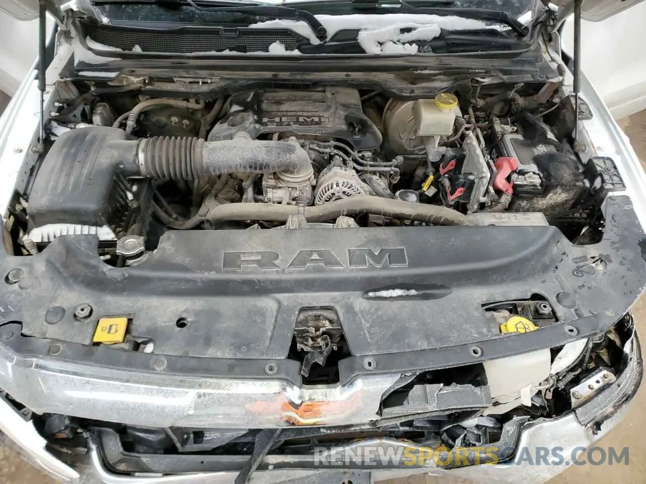 11 Фотография поврежденного автомобиля 1C6SRFFT6KN867628 RAM 1500 2019
