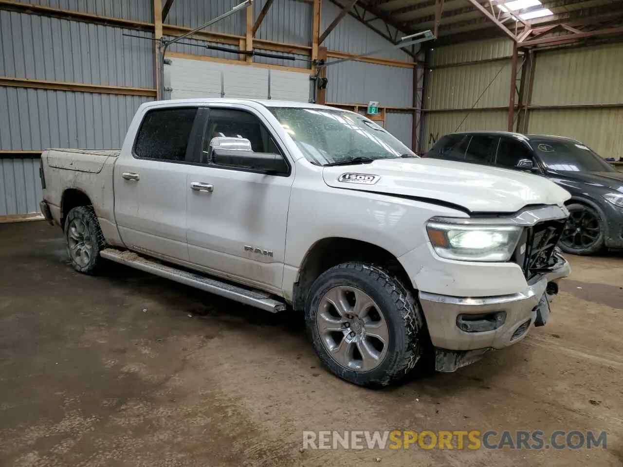 4 Фотография поврежденного автомобиля 1C6SRFFT6KN867628 RAM 1500 2019