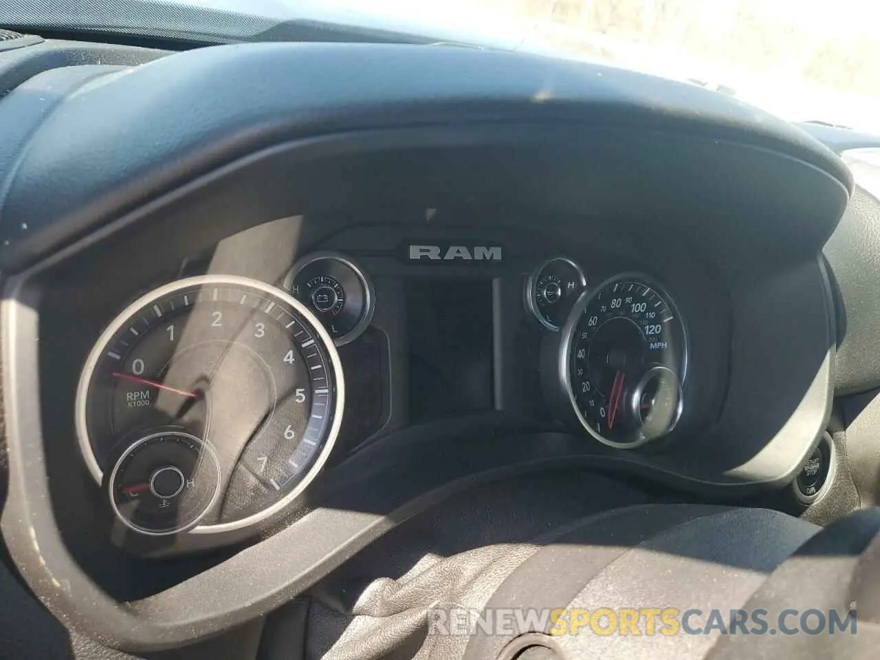 9 Photograph of a damaged car 1C6SRFFT7KN658835 RAM 1500 2019