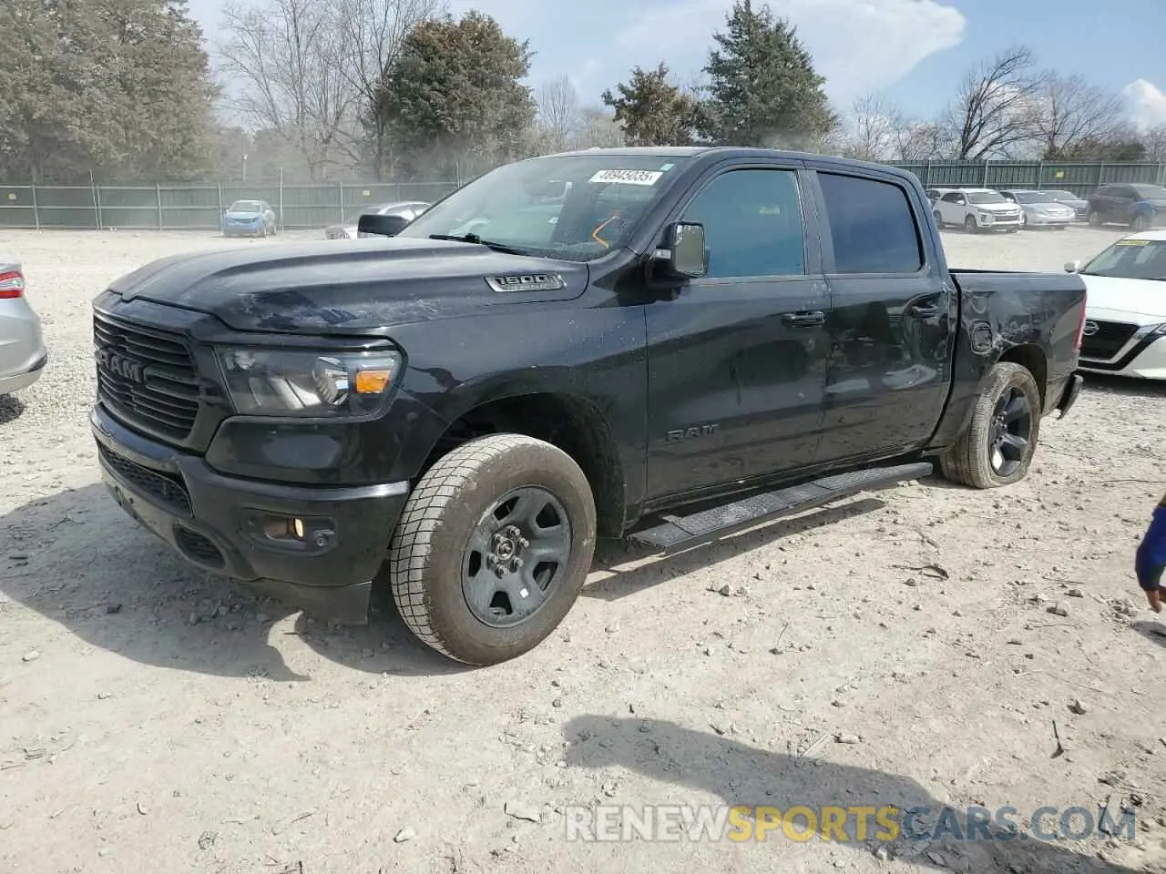 1 Фотография поврежденного автомобиля 1C6SRFFT7KN796990 RAM 1500 2019