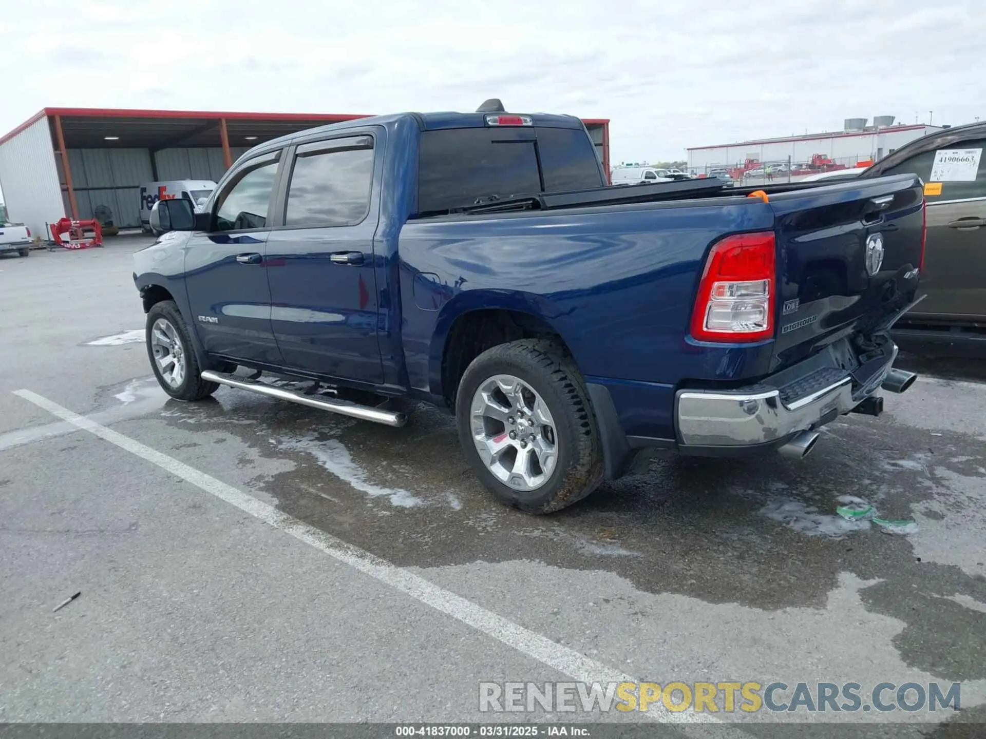 3 Photograph of a damaged car 1C6SRFFT7KN804585 RAM 1500 2019