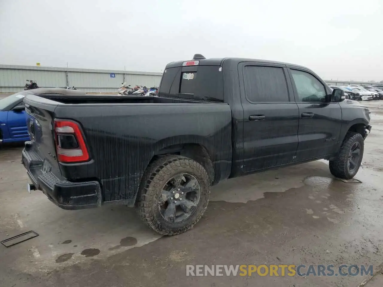 3 Фотография поврежденного автомобиля 1C6SRFFT8KN540180 RAM 1500 2019