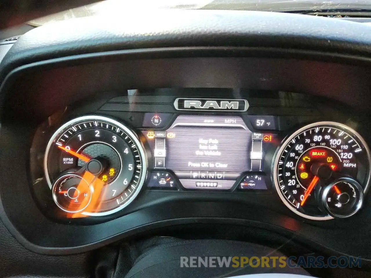 9 Фотография поврежденного автомобиля 1C6SRFFT8KN620112 RAM 1500 2019