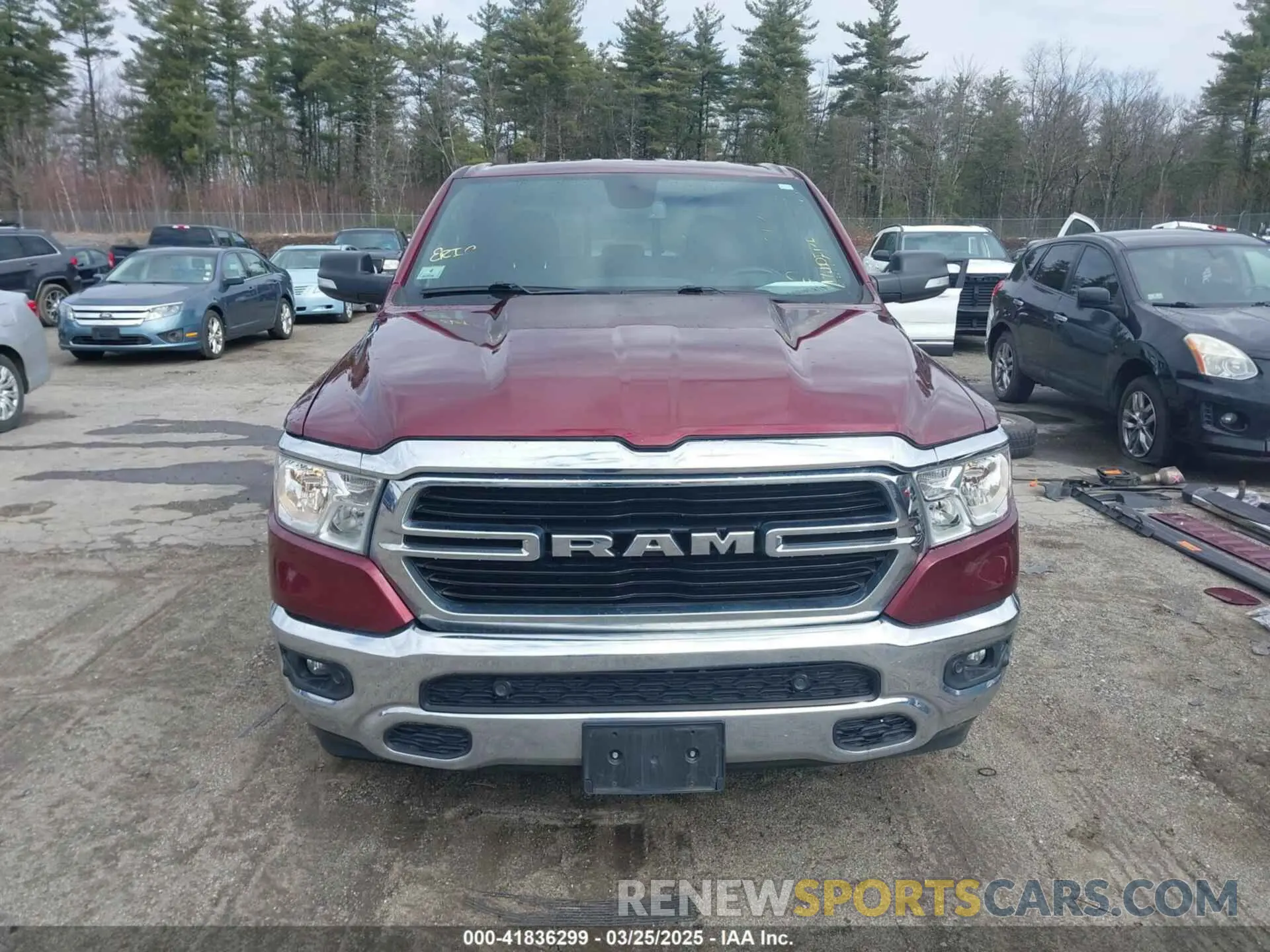13 Photograph of a damaged car 1C6SRFFT8KN637945 RAM 1500 2019