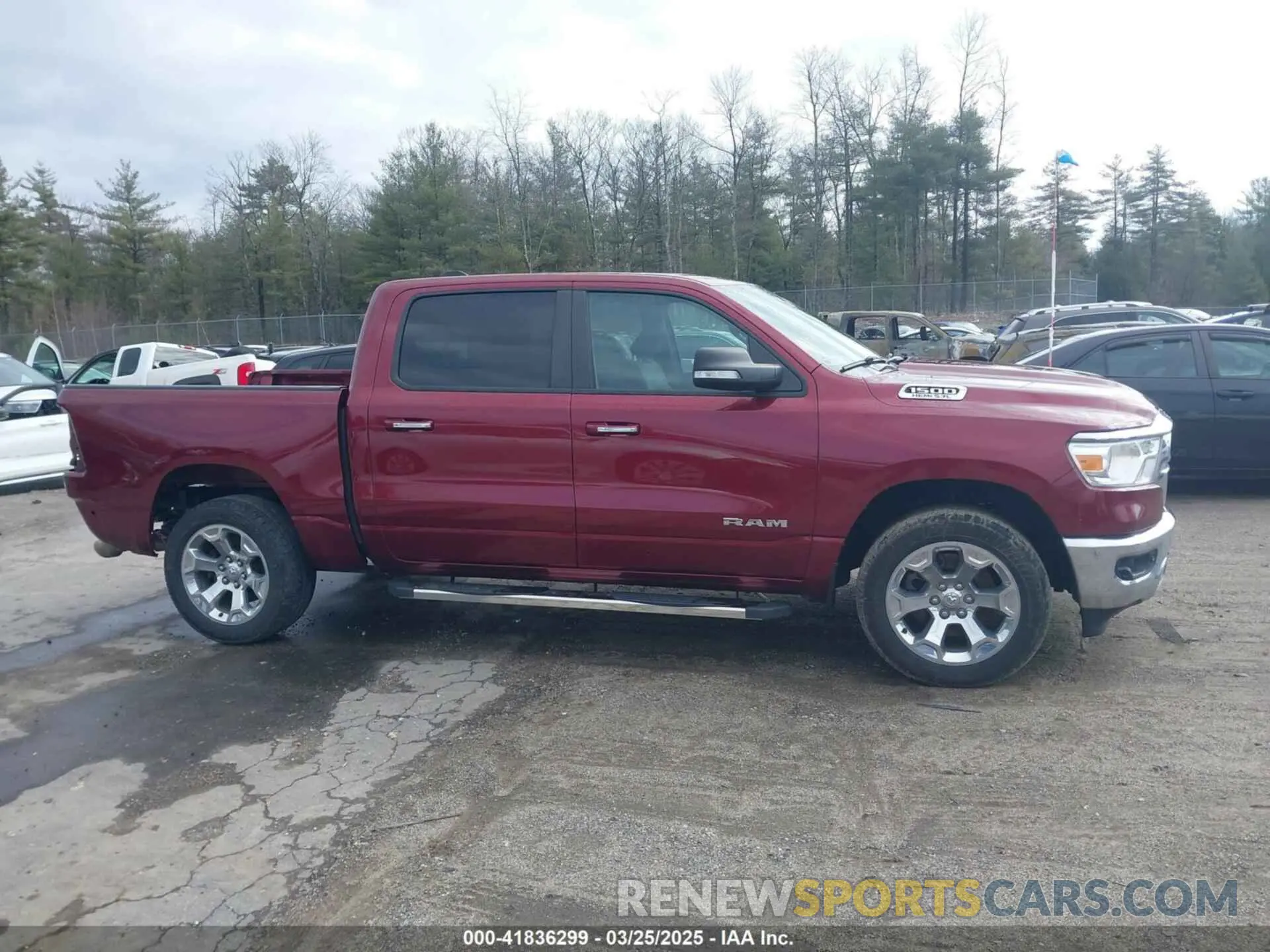14 Photograph of a damaged car 1C6SRFFT8KN637945 RAM 1500 2019