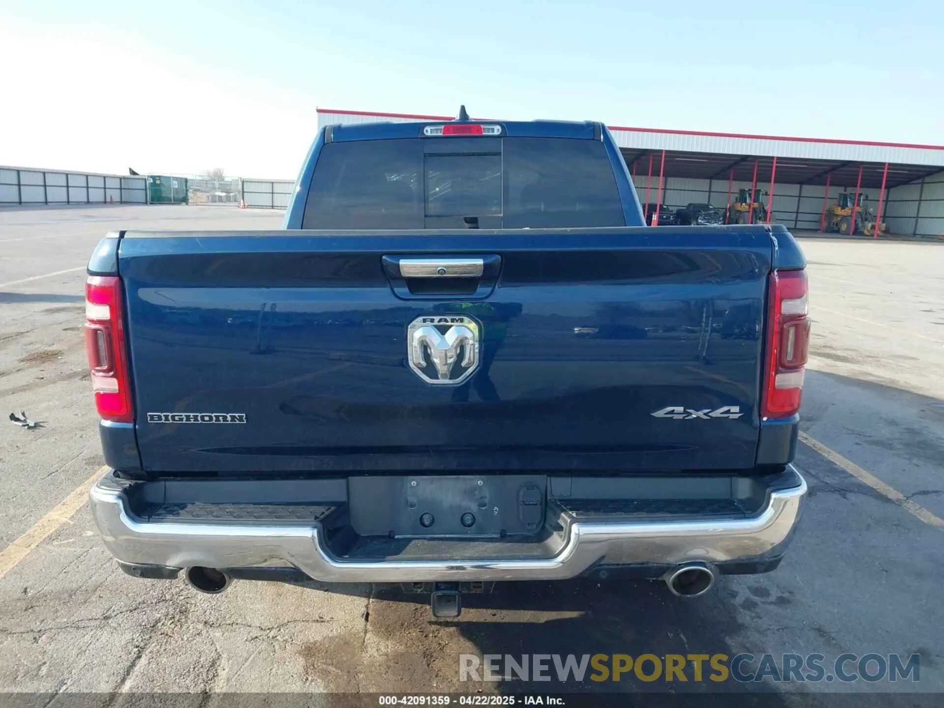 16 Photograph of a damaged car 1C6SRFFT8KN640392 RAM 1500 2019