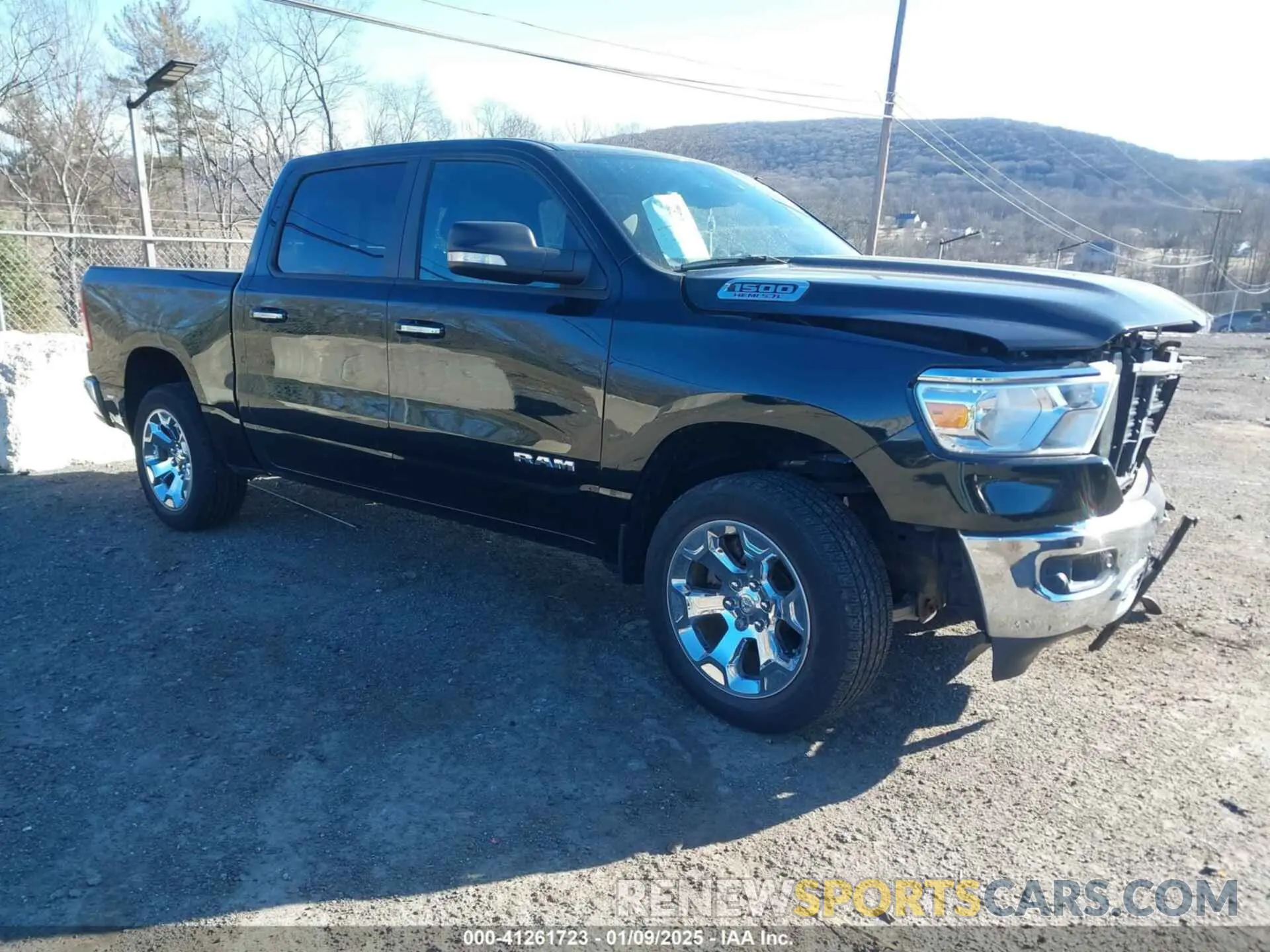 1 Фотография поврежденного автомобиля 1C6SRFFT8KN659895 RAM 1500 2019