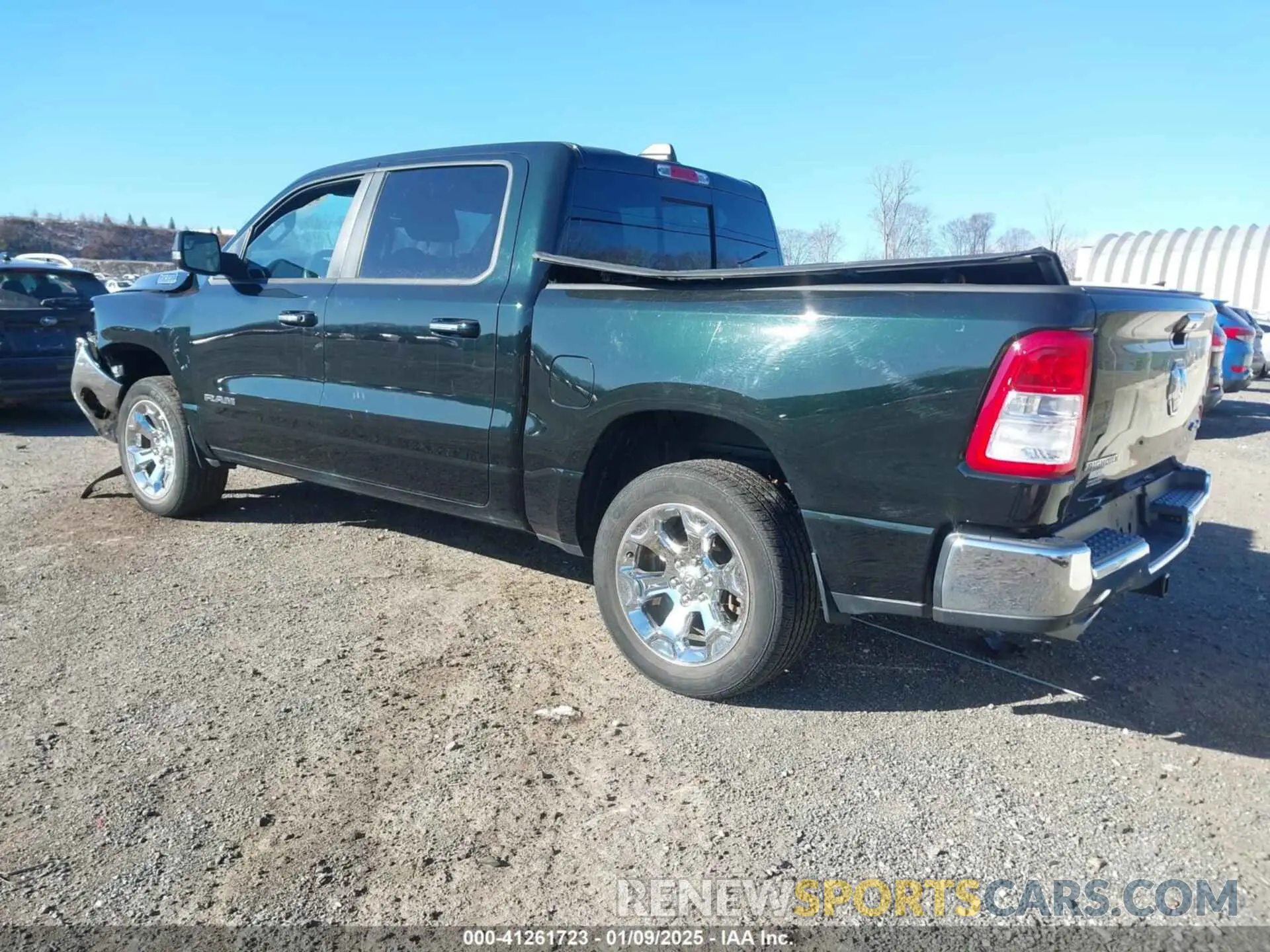 3 Фотография поврежденного автомобиля 1C6SRFFT8KN659895 RAM 1500 2019