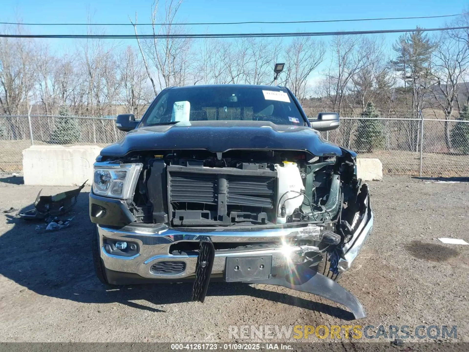 6 Фотография поврежденного автомобиля 1C6SRFFT8KN659895 RAM 1500 2019