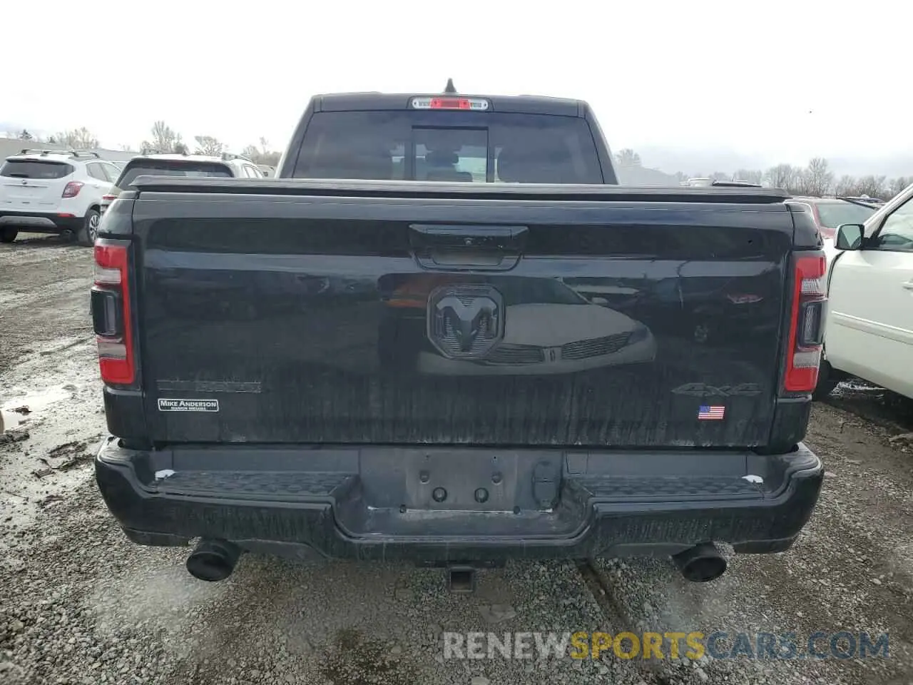 6 Photograph of a damaged car 1C6SRFFT8KN710666 RAM 1500 2019
